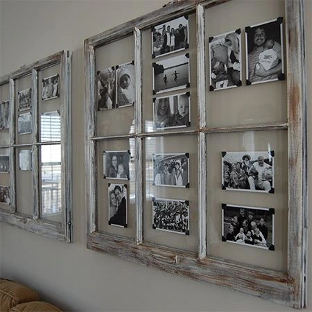 Upcycling Old Window Frames Re-Use of Waste Material DIY at Home in Hindi | Craft Ideas