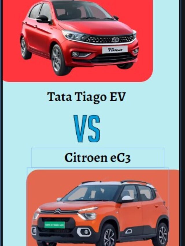 Tata Tiago EV vs Citroen eC3 : Best Electric Car in India