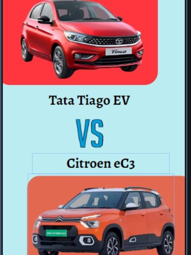 Tata Tiago ev Vs Citroen eC3