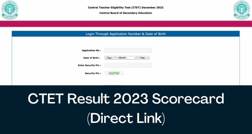 CBSE CTET Result 2023 : Latest Updates, Check Now CBSE CTET December ...